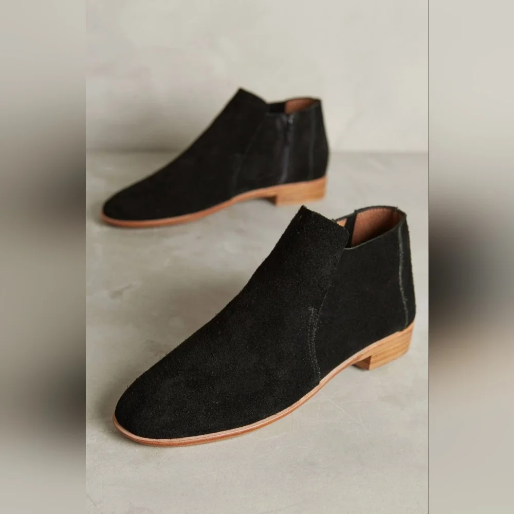 Jeffrey Campbell x Anthropologie Pippin Booties in‎ Black